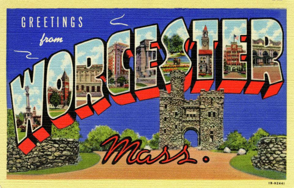 Worcester postcard